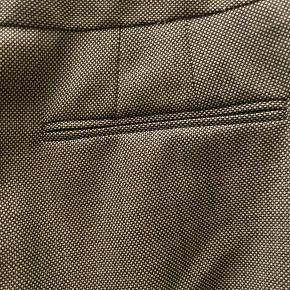 Ann Taylor Loft Women’s Grey Herringbone Fully Lined Pants Size 10 - Picture 9 of 11
